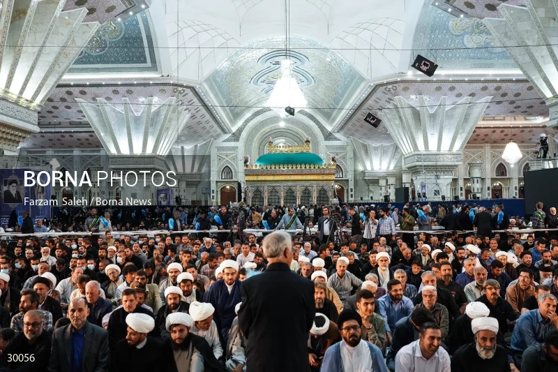 The anniversary of Imam Khomeini's passing away with the presence of the President