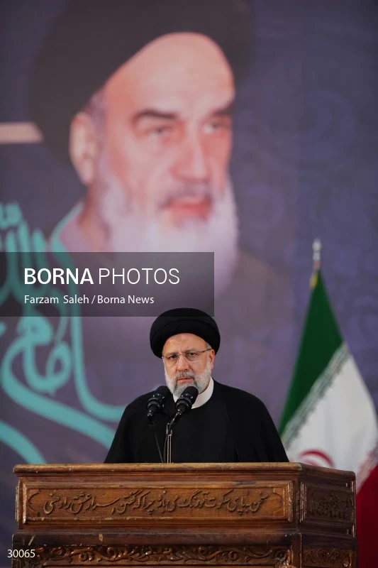 The anniversary of Imam Khomeini's passing away with the presence of the President