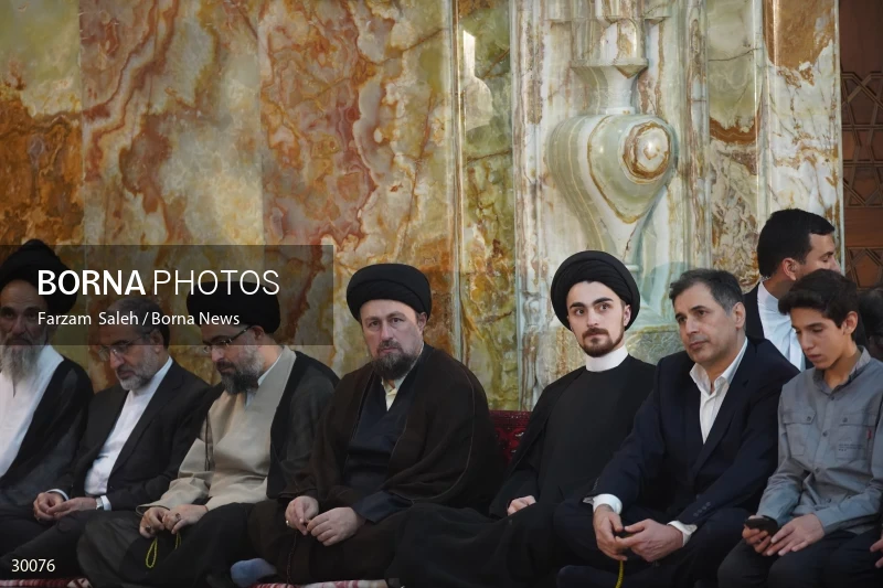 The anniversary of Imam Khomeini's passing away with the presence of the President