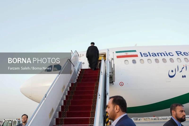 The official see-off ceremony of the president on his trip to Latin America