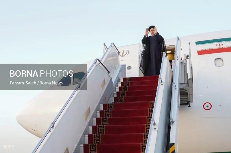 The official see-off ceremony of the president on his trip to Latin America