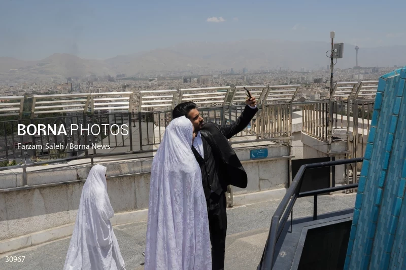 Marriage ceremony of 14 Turkmen couples in Tehran