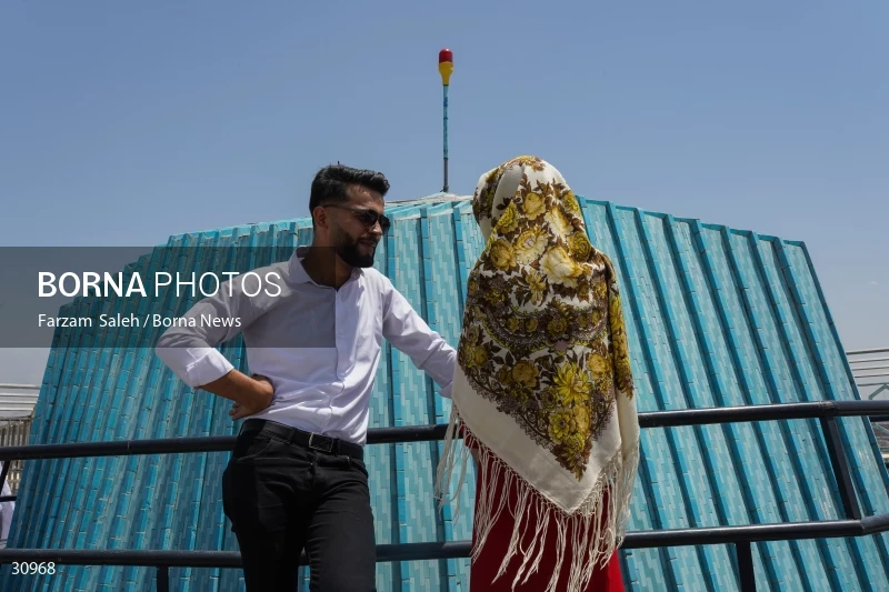 Marriage ceremony of 14 Turkmen couples in Tehran