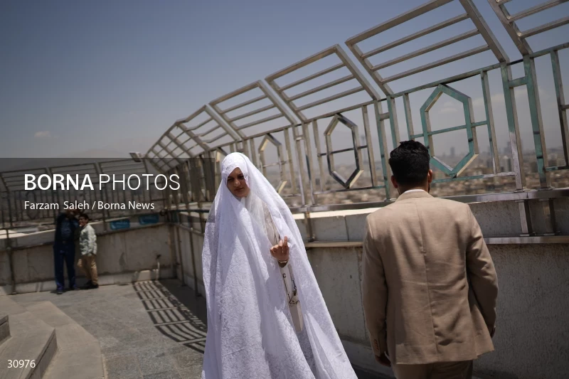 Marriage ceremony of 14 Turkmen couples in Tehran