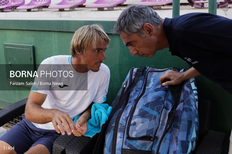 The finals of the second week of World Tennis Tour in Tehran