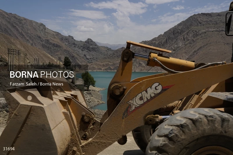 Chalus Road 8 days after the flood