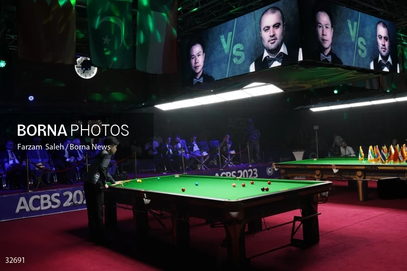 The Final of the Asian 6 Reds Snooker Championships