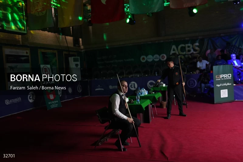 The Final of the Asian 6 Reds Snooker Championships