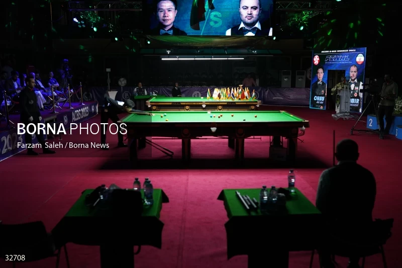 The Final of the Asian 6 Reds Snooker Championships