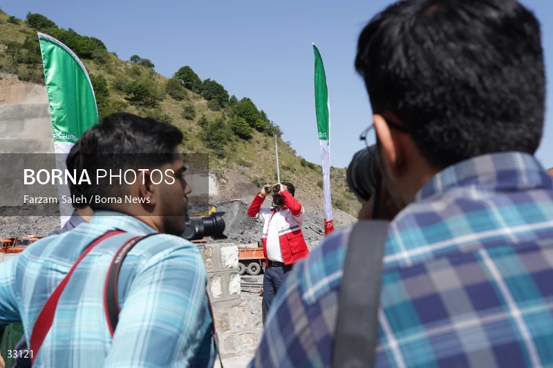Opening ceremony of the 2nd section of Tehran-Shomal Freeway