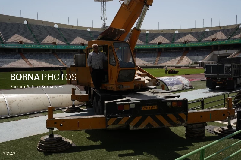 Renovation of Tehran's Azadi Stadium