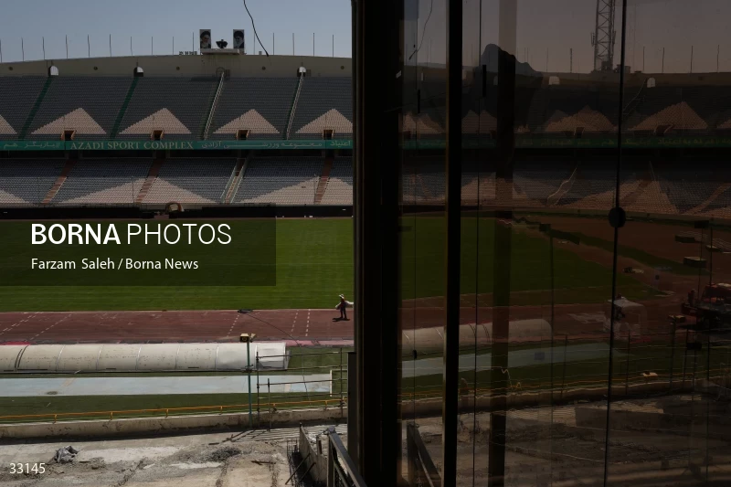 Renovation of Tehran's Azadi Stadium