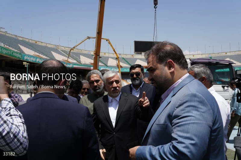 Renovation of Tehran's Azadi Stadium