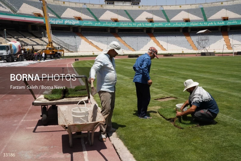 Renovation of Tehran's Azadi Stadium
