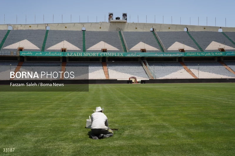Renovation of Tehran's Azadi Stadium