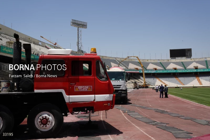 Renovation of Tehran's Azadi Stadium