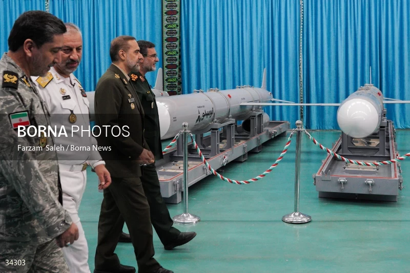The ceremony of handing over and adding the Abu Mahdi missile to the army and IRGC