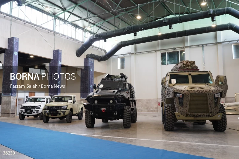 Foreign attaches visit defense achievements exhibition in Tehran