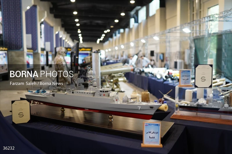 Foreign attaches visit defense achievements exhibition in Tehran