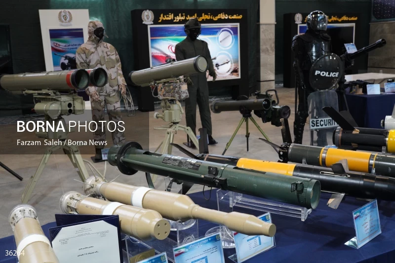Foreign attaches visit defense achievements exhibition in Tehran