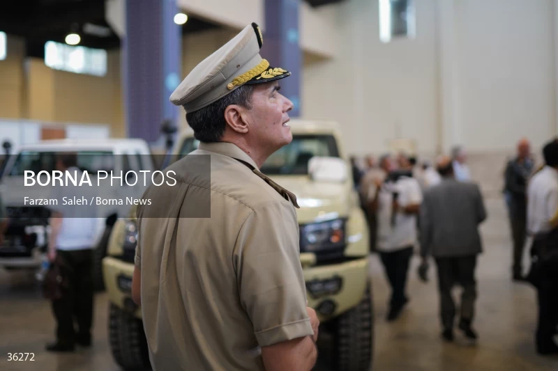 Foreign attaches visit defense achievements exhibition in Tehran