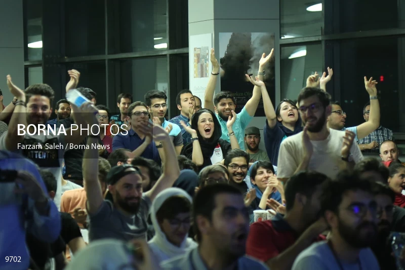 Iran Vs. Uzbekistan Football Match