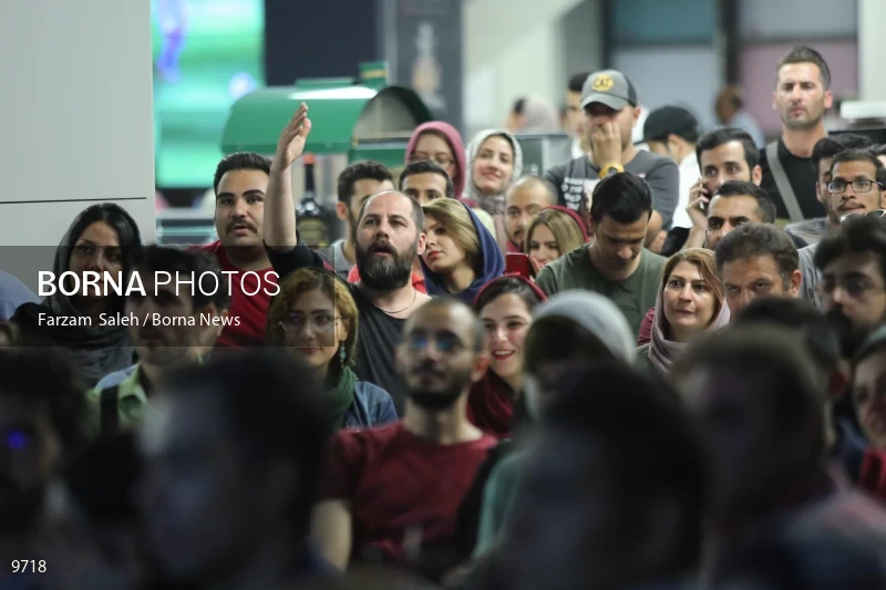 Iran Vs. Uzbekistan Football Match