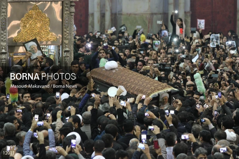 Ayatollah Akbar Hashemi Rafsanjani's funeral in Tehran