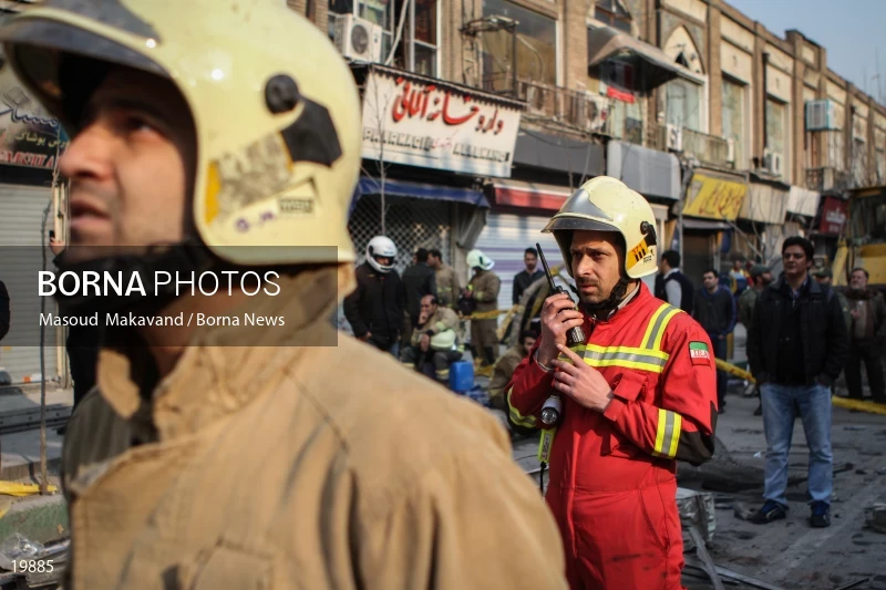 Tehran's Iconic Plasco Building Collapses After Fire