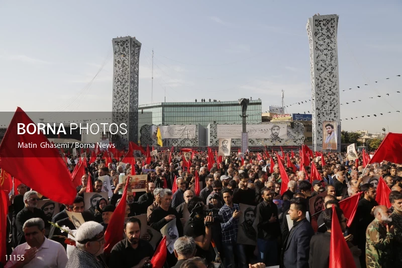 Funeral Ceremony of Iranian Martyr Mohsen Hojaji