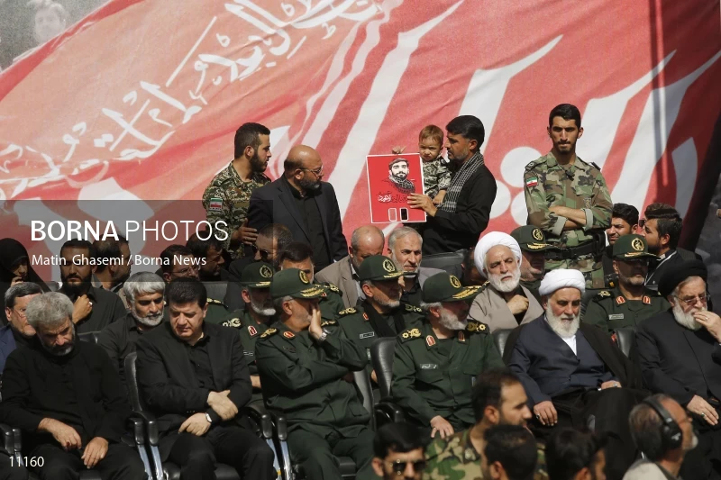 Funeral Ceremony of Iranian Martyr Mohsen Hojaji