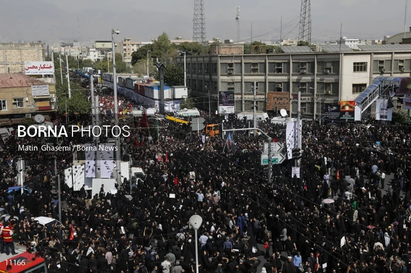 Funeral Ceremony of Iranian Martyr Mohsen Hojaji