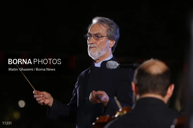 Tehran Symphony Orchestra concert at the Mashgh Square