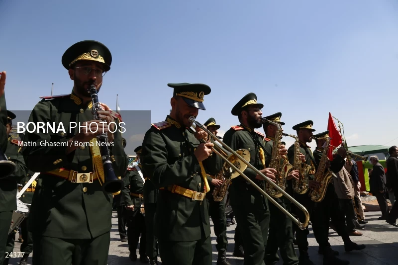 The funeral ceremony of Milad Heidari and Meghdad Mahghani Jafarabadi