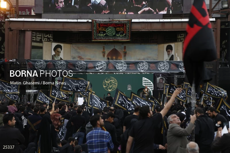 Commemoration ceremony of the martyrs of the Islamic Republic Army who defended syria