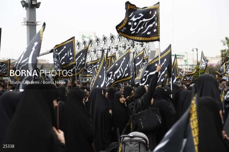 Commemoration ceremony of the martyrs of the Islamic Republic Army who defended syria