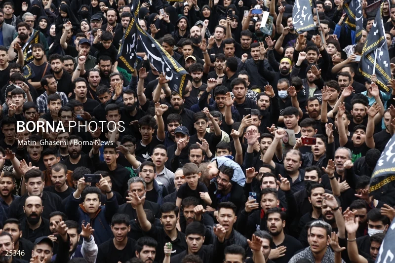 Commemoration ceremony of the martyrs of the Islamic Republic Army who defended syria