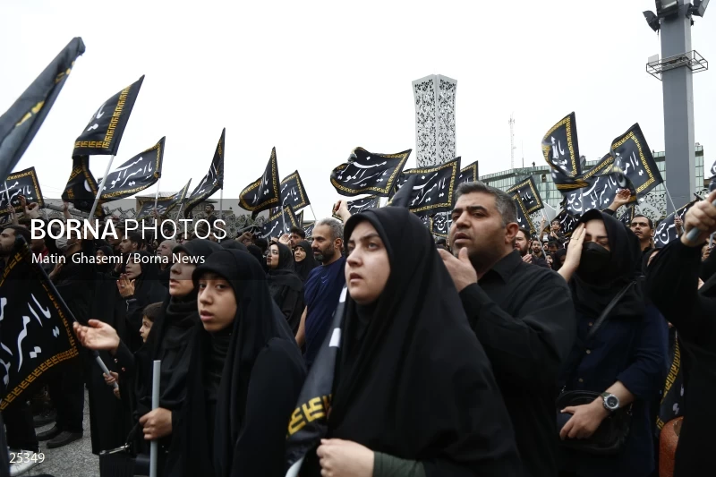 Commemoration ceremony of the martyrs of the Islamic Republic Army who defended syria