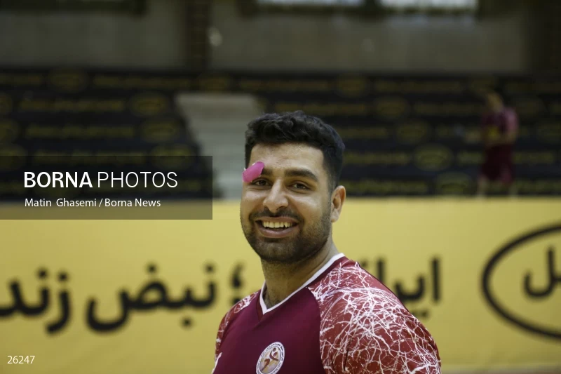 Training of the Iranian national handball team