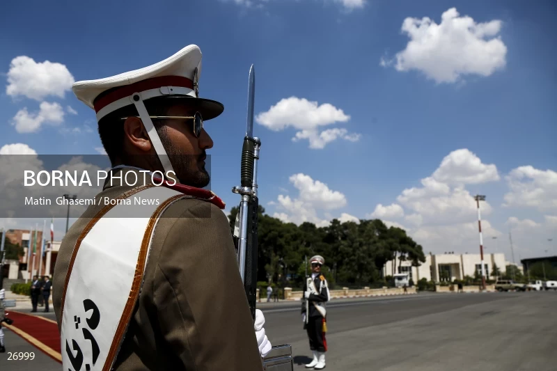 The arrival of the prime minister of Kazakhstan to Iran