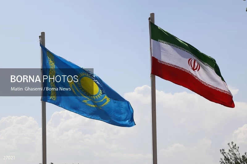 The arrival of the prime minister of Kazakhstan to Iran