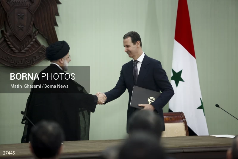 Signing of the comprehensive program of strategic and long-term cooperation between Iran and Syria