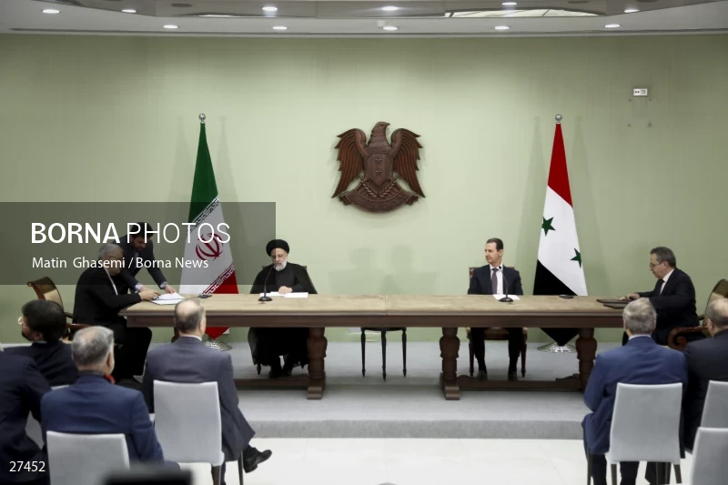 Signing of the comprehensive program of strategic and long-term cooperation between Iran and Syria