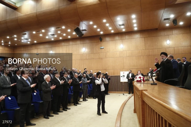 Ebrahim Raisi's meeting with businessmen and economic activists of Syria and Iran