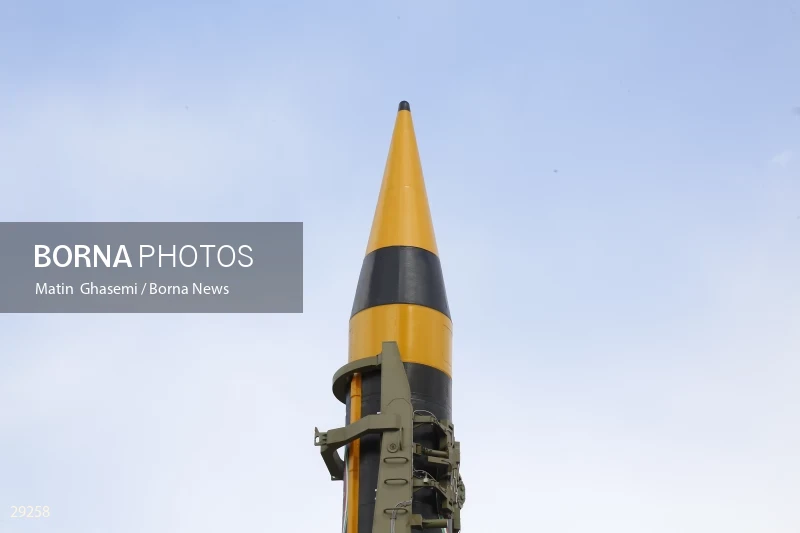 Unveiling of "Kheybar" long-range strategic missile