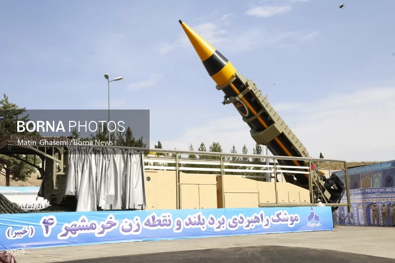 Unveiling of "Kheybar" long-range strategic missile