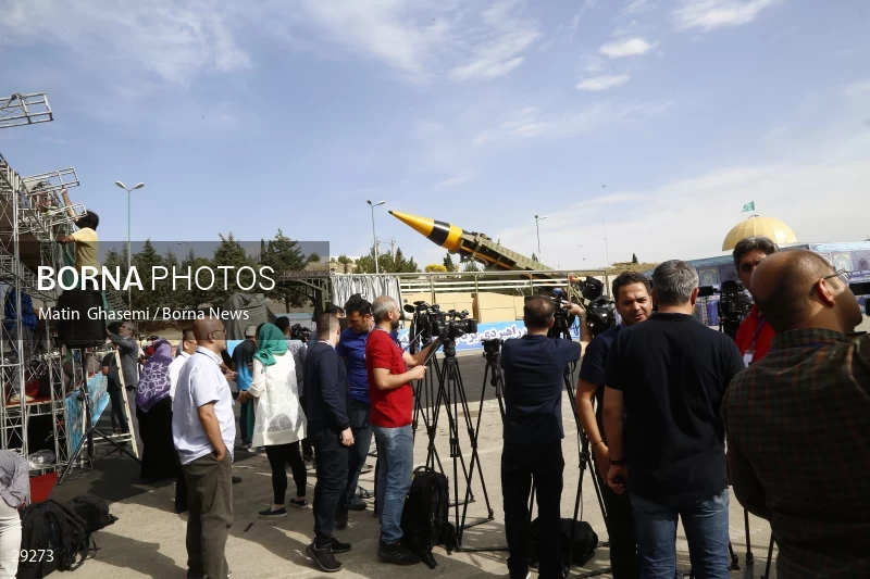 Unveiling of "Kheybar" long-range strategic missile