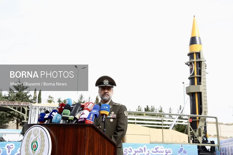 Unveiling of "Kheybar" long-range strategic missile