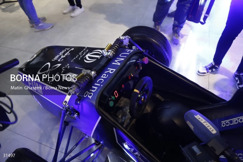 The unveiling of the Iranian Formula One car