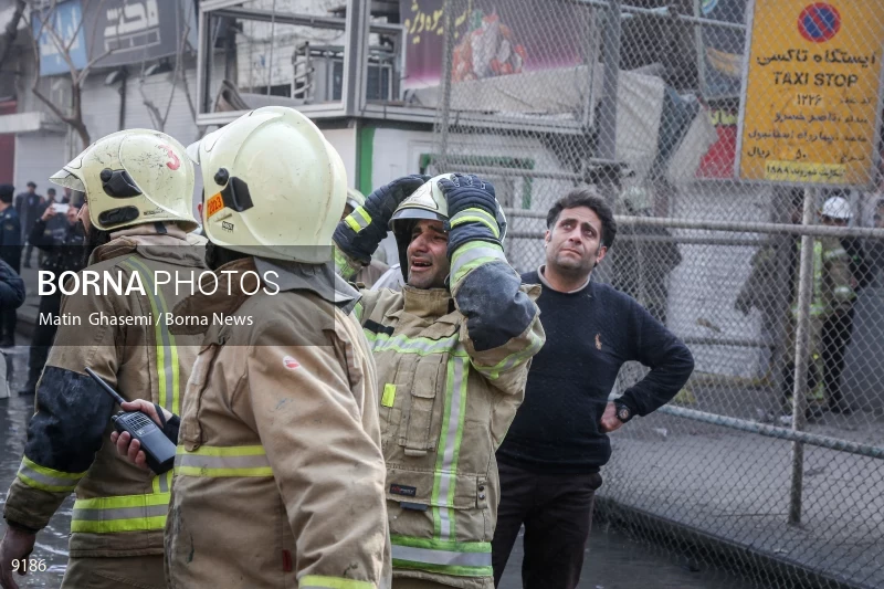 Tehran's Iconic Plasco Building Collapses After Fire